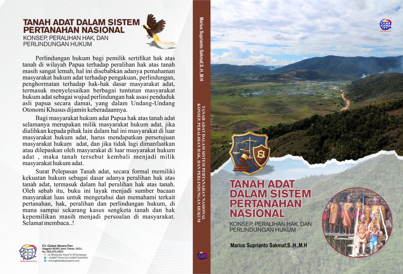 Tanah Adat Dalam Sistem Pertanahan Nasional Konsep, Peralihan Hak, dan Perlindungan Hukum