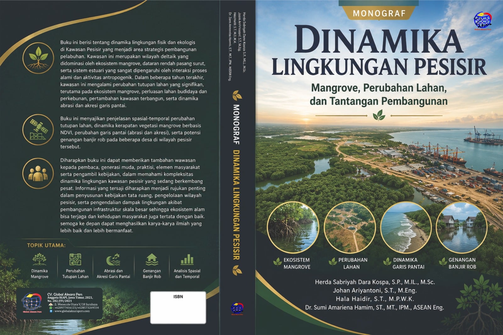 Monograf Dinamika Lingkungan Pesisir Mangrove, Perubahan Lahan, dan Tantangan Pembangunan