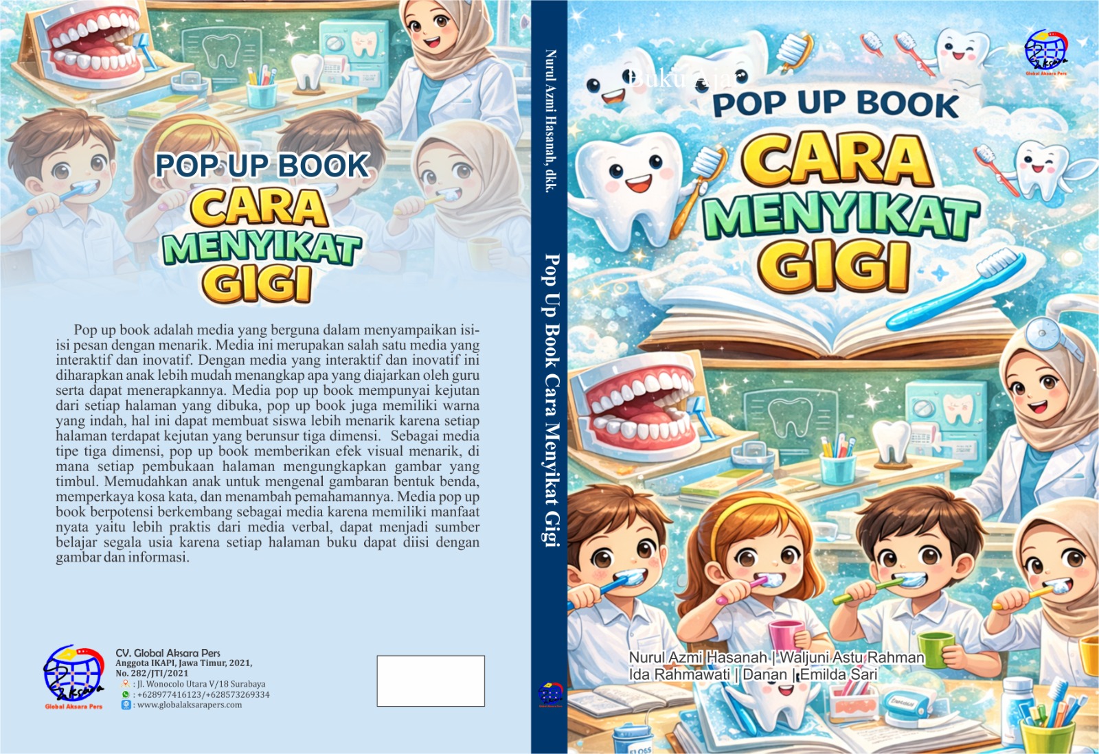 Pop Up Book Cara Menyikat Gigi